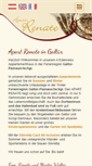 Mobile Screenshot of ferienwohnungen-renate.galtuer.at